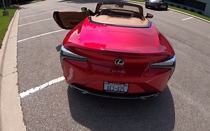 【第一视角】2022雷克萨斯LC500 敞篷版- 5.0L V8 测评(双声道音频)4K60FPS_哔哩哔哩_bilibili