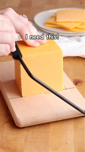 If you eat a lot of block cheeses this cheese slicer is a game changer! 🧀 Get one below 👇🏼 #kitchengadgets | Hello, Yummy