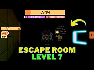 Escape Room Roblox Level 7 | Roblox 🔓 Escape Room Guide