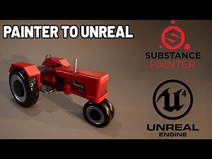 How to export from Substance Painter to UE4 (Packed maps)