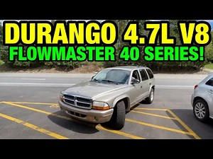 2003 Dodge Durango 4.7L V8 EXHAUST w/ FLOWMASTER 40 SERIES!