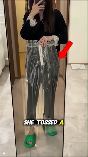 She Pranked Her Brother With Transparent Pants 😂 #shorts