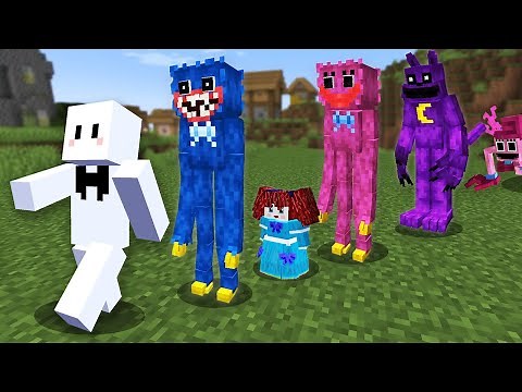 Poppy Playtimeのキャラを仲間にできる世界でサバイバル【マインクラフト】