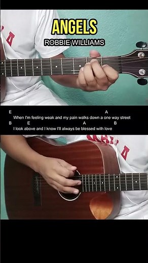 Angels - Robbie Williams | Guitar Tutorial | Guitar Chords