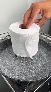 393K views · 3.9K reactions | Just throw toilet paper in boiling water and you'll be surprised | Home Tips | Facebook