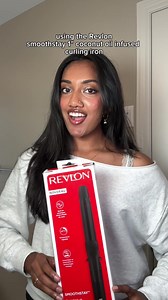 Instead of us tellling you why the SmoothStay curling iron is great, we'll let @abi.sri: "I’m in love. The 1” coconut oil infused curling iron has ceramic tourmaline ionic technology to reduce static and frizz — it leaves my hair so smooth and shiny with a silky finish." 🥰 Get yours Ulta Beauty https://bit.ly/3uoJNN2 #RevealYourBold #RevlonHairtools | Revlon Hair Tools