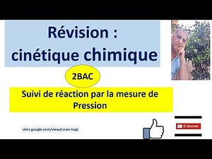 Fiche de révision :Suivi de réaction chimique : mesure de la pression