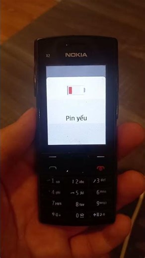 Nokia X2-02 battery low