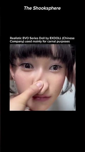 Meet the EVO Series Doll by EXDOLL — a hyper-realistic creation #viral #youtubeshorts