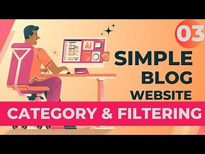 #03 Category & Filtering using PHP & XAMPP | Simple PHP Blog Website Tutorial
