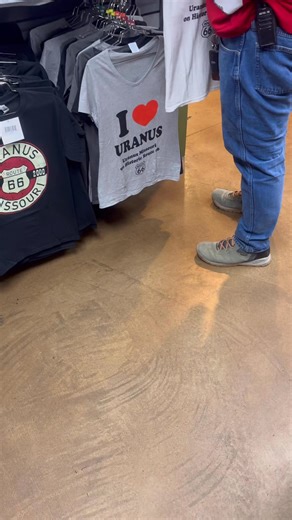 Santa is keeping Uranus stocked! #santa #uranusfudgefactory #christmas2025 | Uranus Fudge Factory and General Store in Missouri