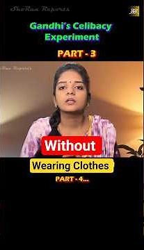 Gandhi’s Controversial Celibacy Experiment | Untold Truths | #history #facts #shorts #celibacy