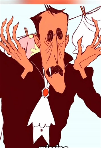 This vampire doesn't drink human blood but tomato juice.#foryou #fyp #funnyvideos #cartoon #tiktok