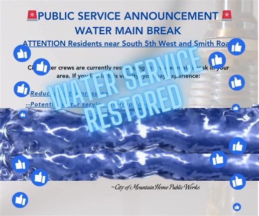 4.4K views · 19 reactions |  UPDATE: WATER MAIN BREAK REPAIRS...