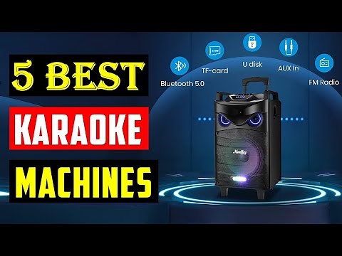 ✅Top 5 Best Karaoke Machines In 2024 With Buying Guide