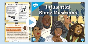 KS2 Influential Black Musicians