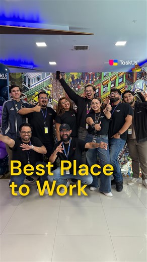 We wanted to hop on the trend of the new sizes… but for us, the real trend is values that unite us worldwide. 🌍 That’s what makes TaskUs Ridiculously Good. #TaskUs #Culture #CoreValues | TaskUs