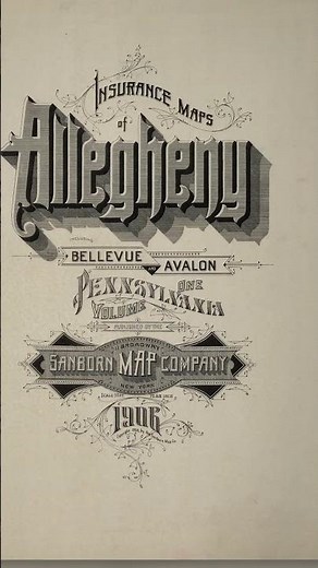 History of Allegheny, Pennsylvania | Old Maps
