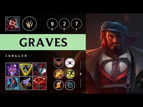 Graves Jungle vs Talon - KR Grandmaster Patch 25.15