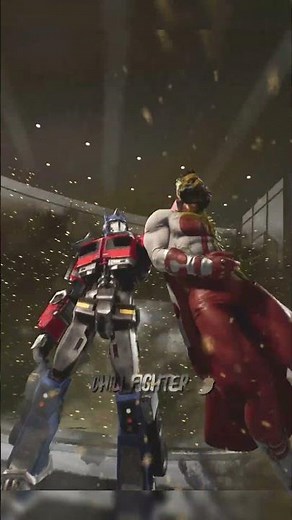 Optimus Prime's BRUTAL Fatality on Omni-Man in MK1! 🤖 #mk1 #omniman #transformers