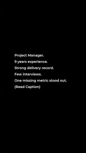 Project Manager Resume Optimization Guide