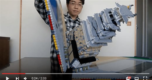 This Lego samurai castle would be amazing even if it wasn’t also an awesome pop-up book 【Video】