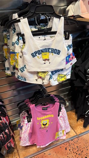 So many SpongeBob finds at Spencer’s! #spongebobfinds #spongebobpajamas #spencersfinds