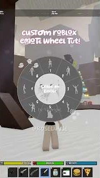 CUSTOM EMOTE WHEEL TUT #shorts #fyp #roblox #dahood #tutorial