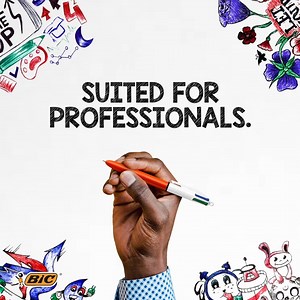 4.2K views · 78 reactions | Whether it's meetings, note-taking, or general colour-coded organisation, the BIC® 4 Colours Pen is your go-to instrument for a productive workday. Get creative, professionally. Learn more about BIC® 4 Colours range: https://mea.bic.com/en-za/stationery/4-colours-range #BICStationery #BIC4Colours | BIC Stationery | Facebook