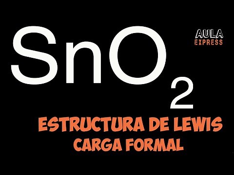 Química Explicada: Descubre la Estructura de Lewis Oxido de Estaño (IV) SnO2 | Carga Formal