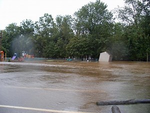 Stranded Driver Rescued From Flood