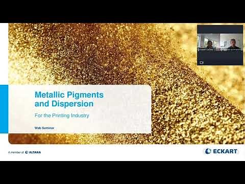 ECKART Web Seminar From Metal Effect Pigments to Printing Ink - English