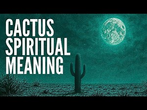 Cactus Spiritual And Symbolic Meaning