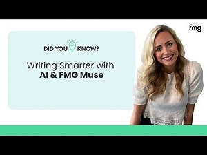 Writing Smarter with AI & FMG Muse