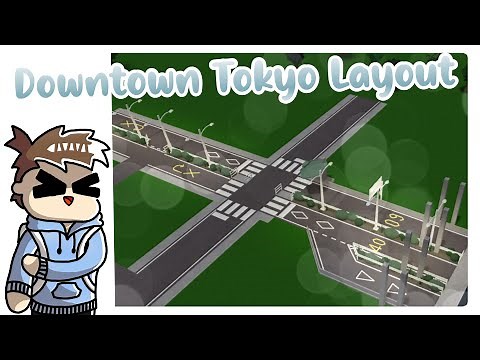 [Bloxburg] [Downtown Tokio: City Layout] SPEEDBUILD