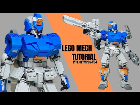 How to Build a MOC LEGO Mech: Type Olympus V04 | Step-by-Step Tutorial