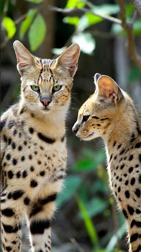 😱The Cat with built-in Radar!😱 #wildanimals