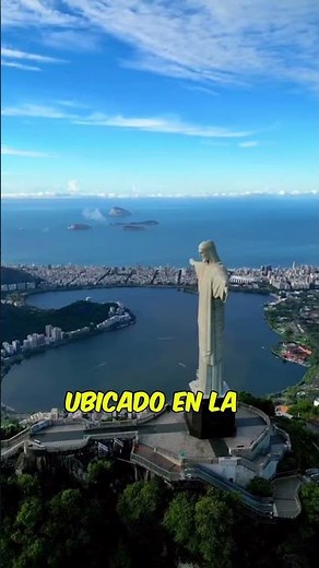 Cristo Redentor de Brasil 🇧🇷: La Estatua Gigante que Domina Río de Janeiro 😱 #viajes #curiosidades