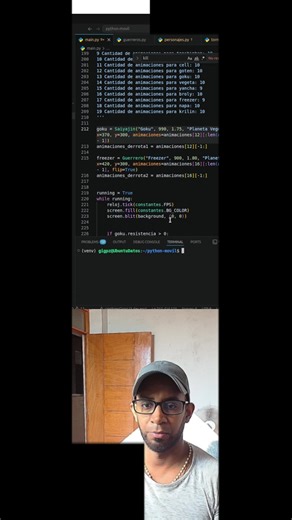 @programacion #python #proyecto #torneo #dragonball #pygame #juego #play #tutorial #programacion #gigpz #curso #poo #aprende
