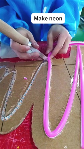 Create Your Own DIY Flexible Neon Strip Sign