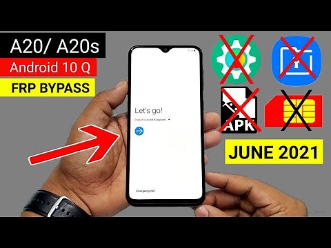 Google Account/FRP Bypass JUNE 2021 | Samsung A20/A20s 🔥🔥🔥