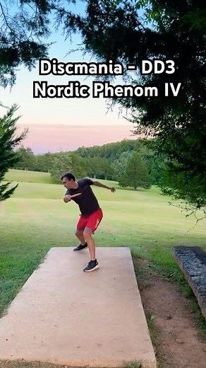 400ft Spike Hyzer with Nordic Phenom 4! #discgolf #niklas