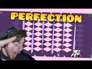 When you activate god mode in Geometry Dash