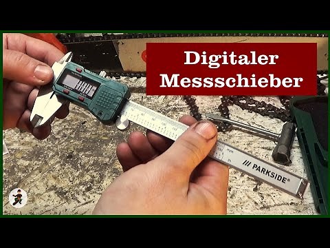 Digital caliper from Parkside