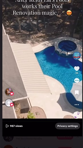 The caption says it all. Third party pool cleaners and service providers know the quality of pool they are dealing with when servicing a Keith Zars Pool. 😎 | Keith Zars Pools