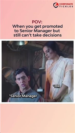 Got Promoted but Still Can’t Make Decisions | Corporate Meme Relatable 😂