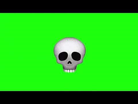 Green screen troll face template for skull editor #greenscreen #trollface