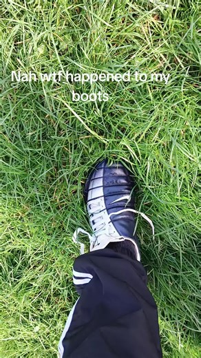 Unexpected Boot Mishap During Football