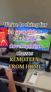 34? We're looking for a gamer who wants to learn how to become a Game Developer and Designer! -- Learn to Design and Develop video games with an Interactive Technology degree with a Game Design concentration! -- Enroll TODAY to see how you can start your degree training 100% online and in as little as 1 month. | Your Gaming Degree