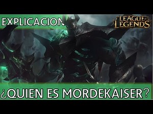 Who is Mordekaiser? Explained (Rework) // LoL Universe Explained